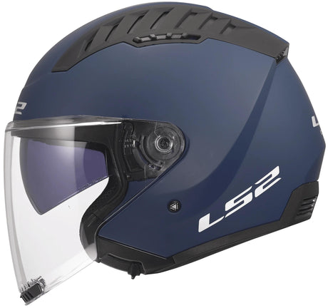 Ls2 jethelm of600 copter ii solid helmet of600 copter i navy blue matt gr. l