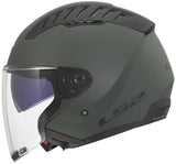 Ls2 jethelm of600 copter ii solid helmet of600 copter i military green gr. s