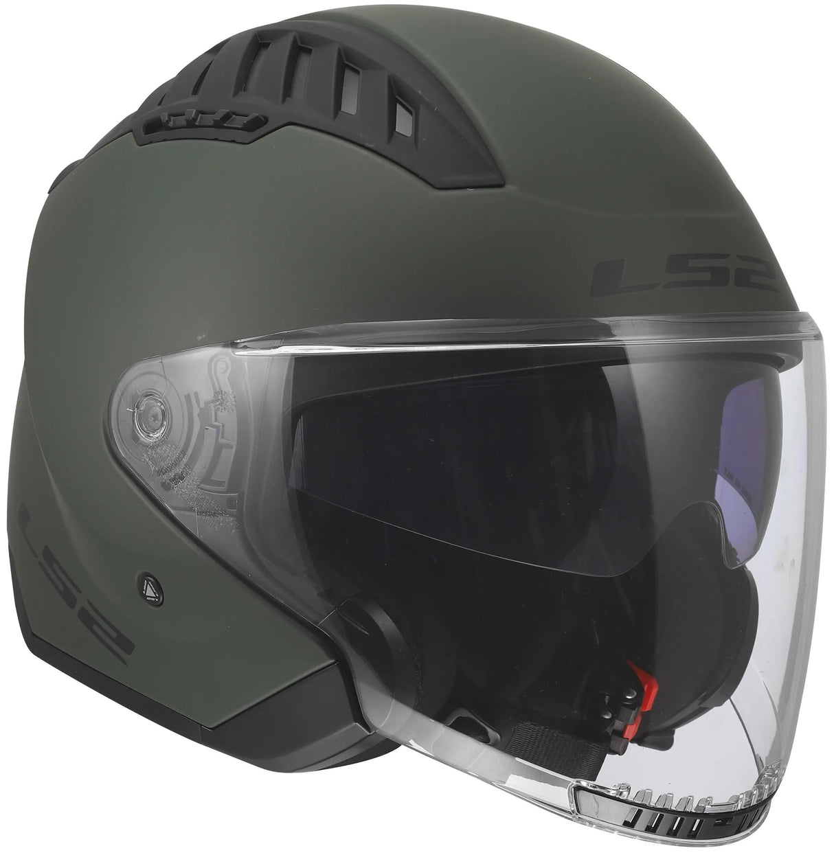 Ls2 jethelm of600 copter ii solid helmet of600 copter i military green gr. xxl