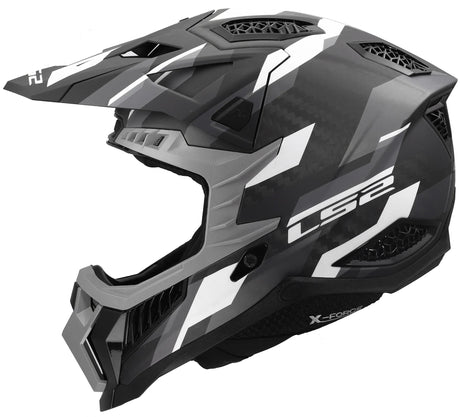 Ls2 crosshelm mx703 x-force phantom helmet mx703 x-force phantom matt gr. sw l