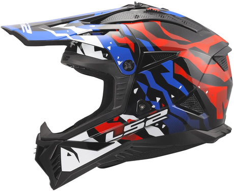Ls2 crosshelm mx708 fast ii grotesk helmet mx708 fast ii grotesque white bl red xl