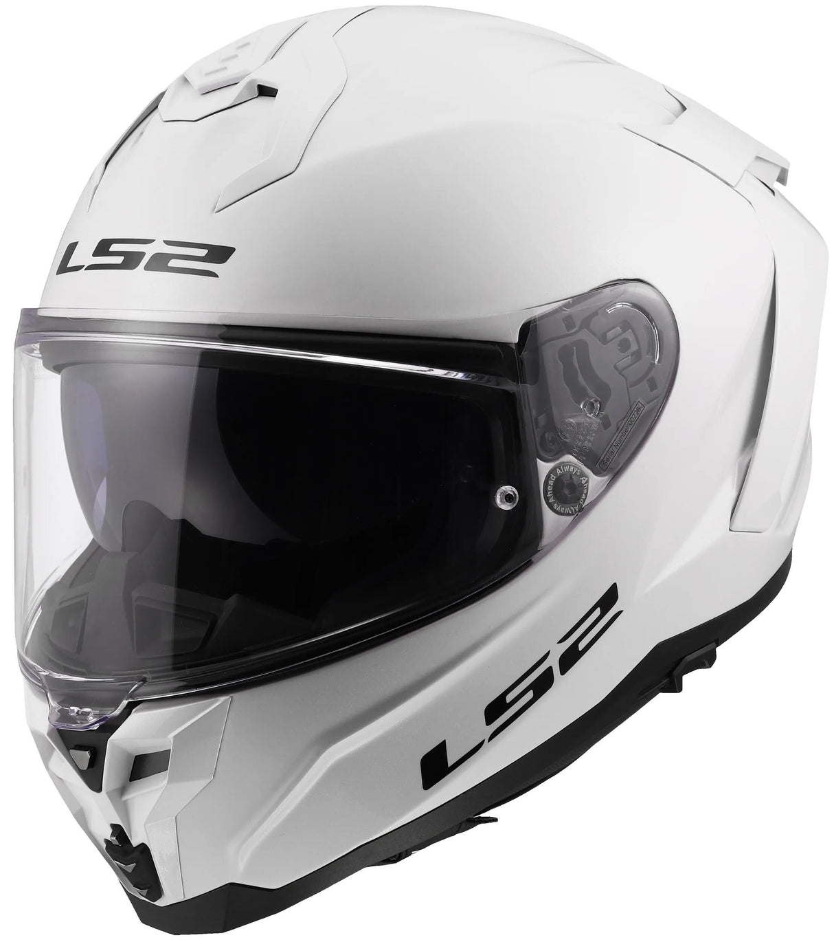 Ls2 integralhelm ff817 challenger ii solid helmet ff817 challeng ii solid white gr. m