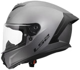 Ls2 integralhelm ff820 rapid iii solid helmets ff820 rapid i solid matt titanium xs