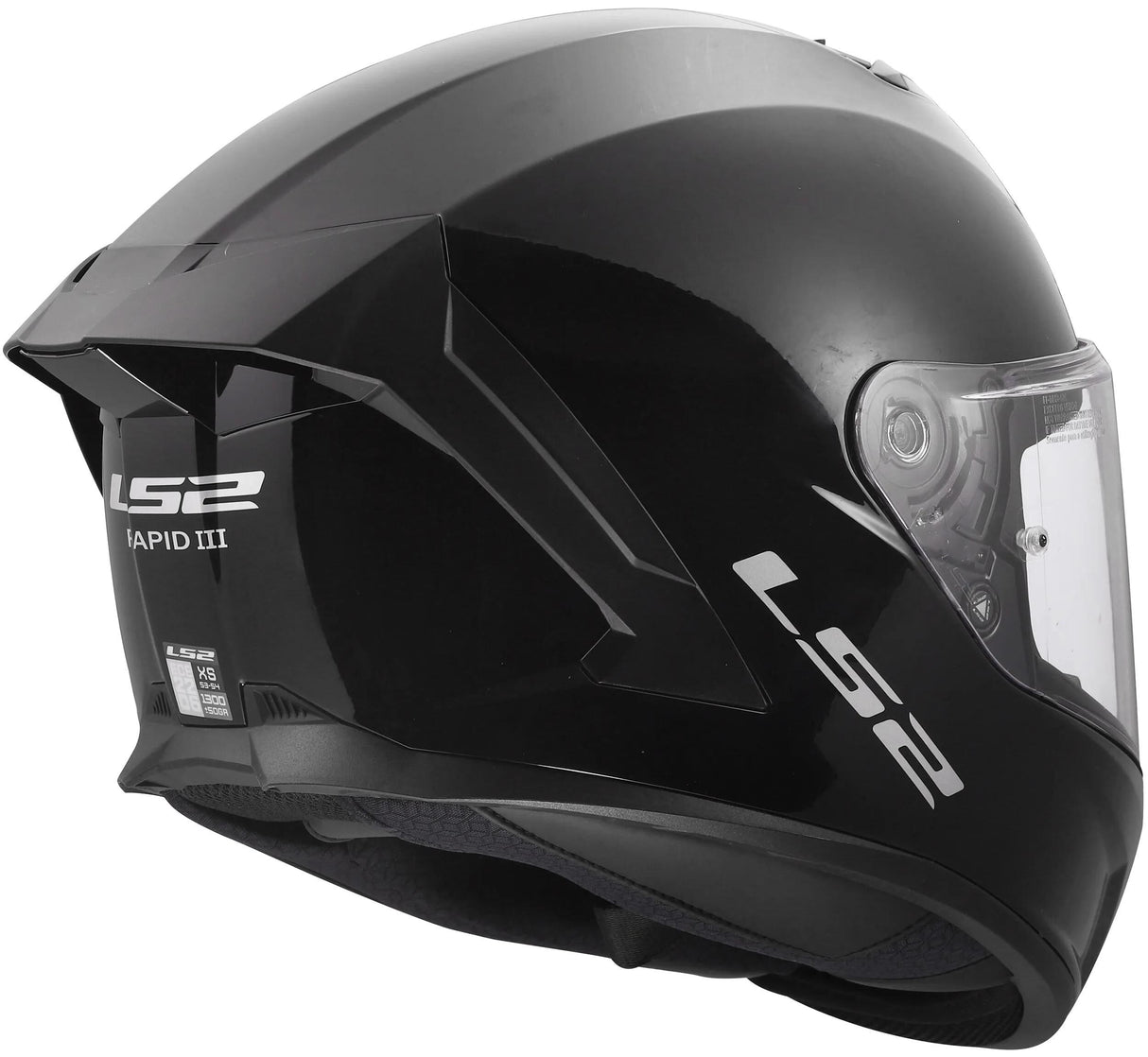 Ls2 integralhelm ff820 rapid iii solid helmets ff820 rapid i solid black gr. s