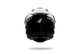Ufo plast endurohelm aries helmet aries s white black
