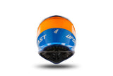 Ufo plast kinder crosshelm korey , uitneembaar helmet ufo plst korey s blue orange