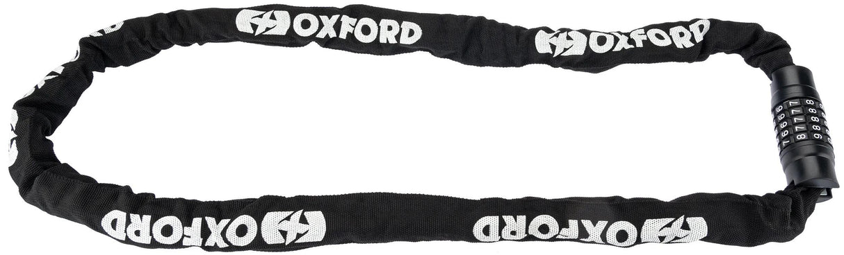 Oxford kettingslot gp combi chain 8 chain link combi 8mm x 1,5m black