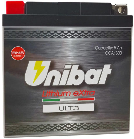 Unibat lifepo4 batterie ult3 battery ult3 4pin lithium extra