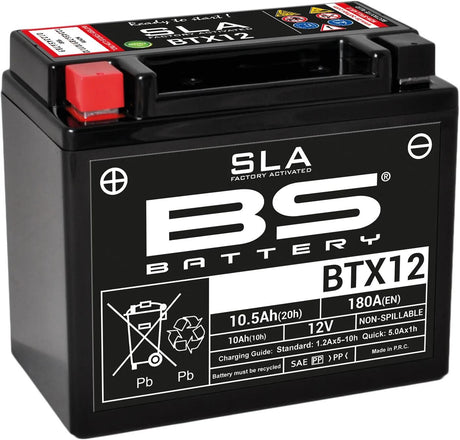 Bs-battery batterij btx12 btx12-bs battery btx12 bs sla