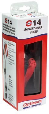 Tecmate toebehoren battery clamp optimate sae m. 15a protection