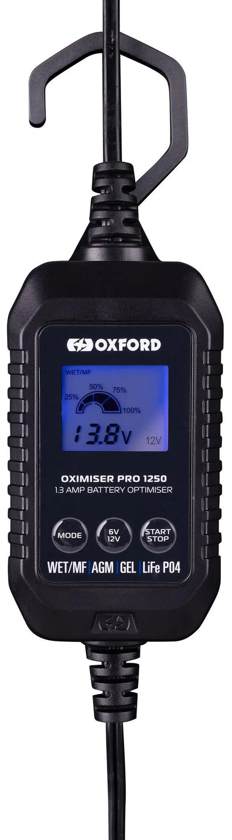 Oxford batterieladegerät oximiser pro 1250 battery charger oximiser pro 1250