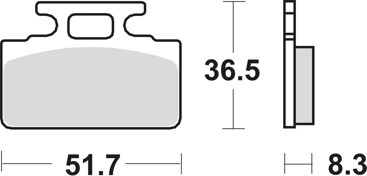 Trw remblokken mcb 589 brake pads organ. mcb 589