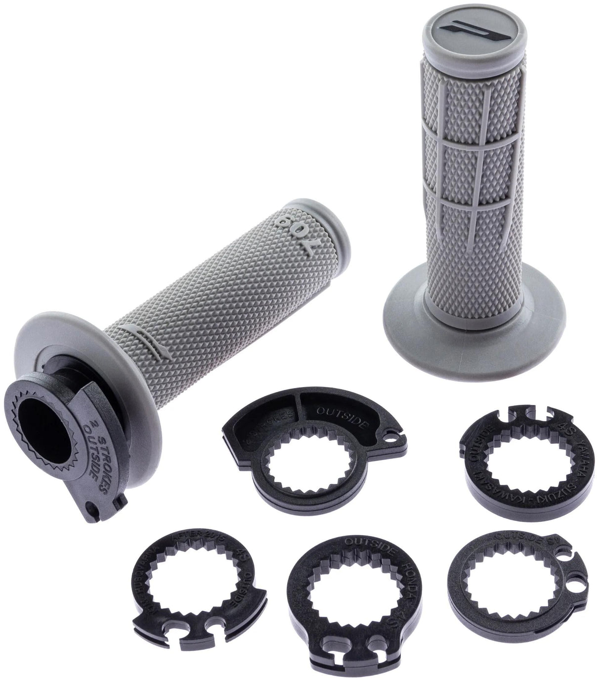 Progrip rubber handvat 709 scs throttle grip scs gr 115mm closed