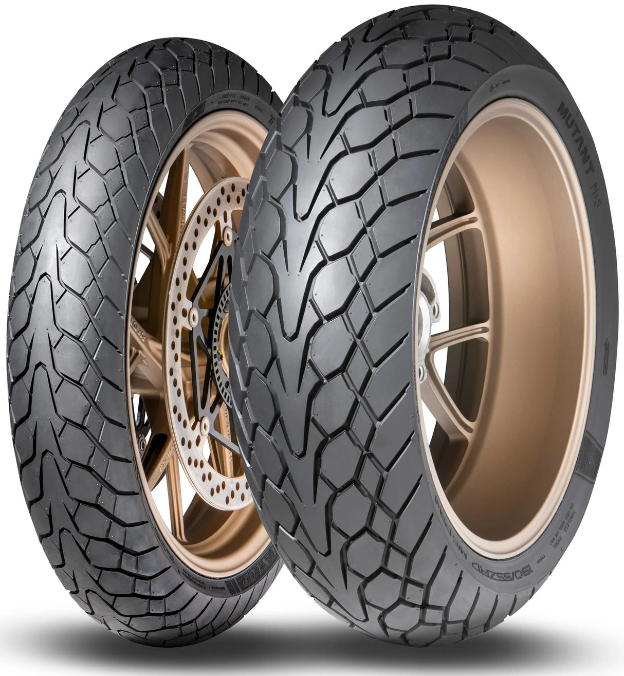 Dunlop buitenband mutant tyre mutant 120 70zr17 58w tl m+s fr.