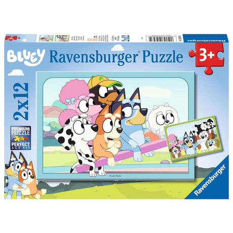 Ravensburger puzzel bluey 2x12 stukjes