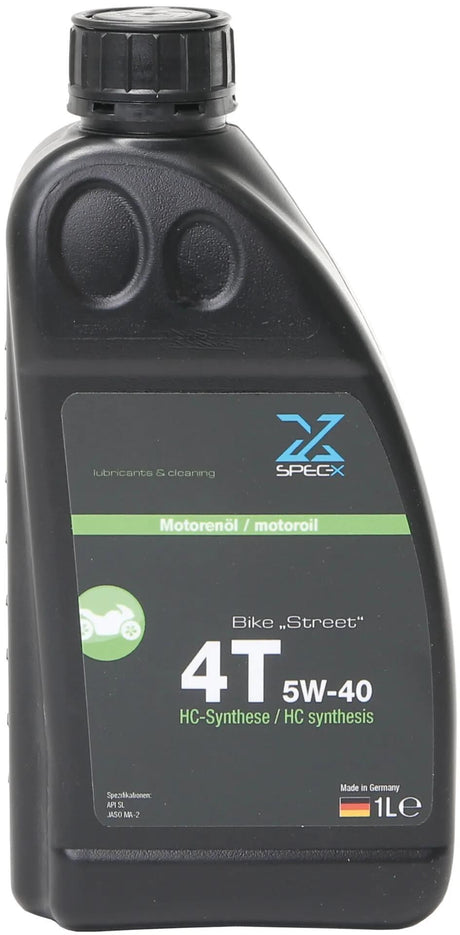 Spec-x motorolie bike 4t street motor oil 4t 5w-40 stree 1l bike