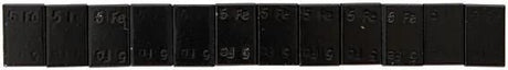 Niso tech klebegewicht adhesive weight strips 60 black steel