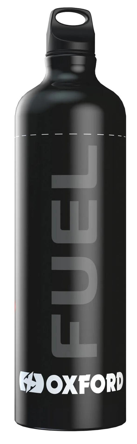 Oxford brandstoffles gasoline bottle black 1.5l logo