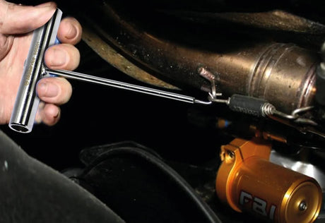 Bikeservice trekhaak u-hook m t-grip bst hook 45grad