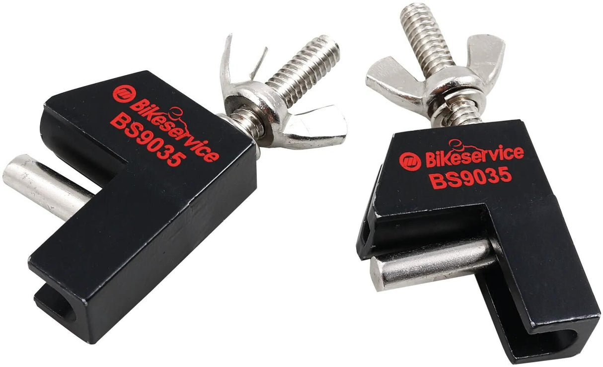 Bikeservice slangklem set hose clamps bst 2tlg