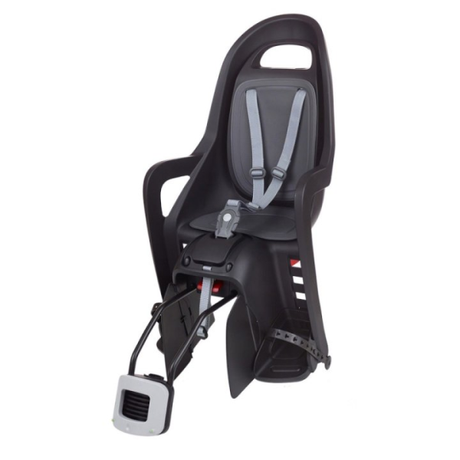 Polisport achterzitje groovy rs+ slaapstand - zwart