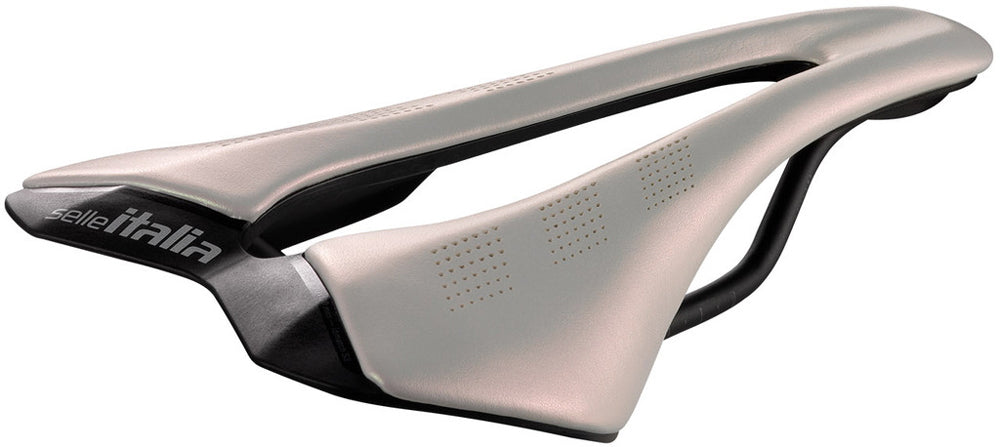 Selle italia slr advan opal white saddle | l3