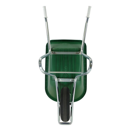 Fort producten kruiwagen tkv 100 100l pp bak verzinkt onderstel