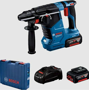 Bosch hamerboor gbh 187-li 2,4j 2x5,0ah