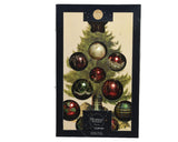 Decoris luxe kerstballen mix glas assorti kerst kleuren