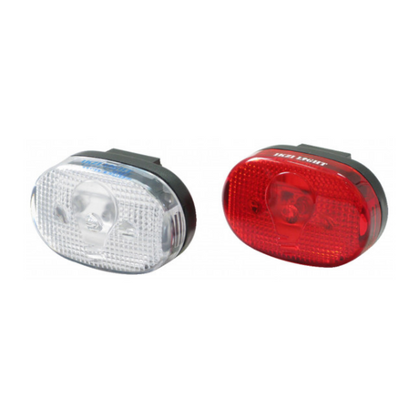 Verlichtingsset Ikzi 3-Led Ovaal