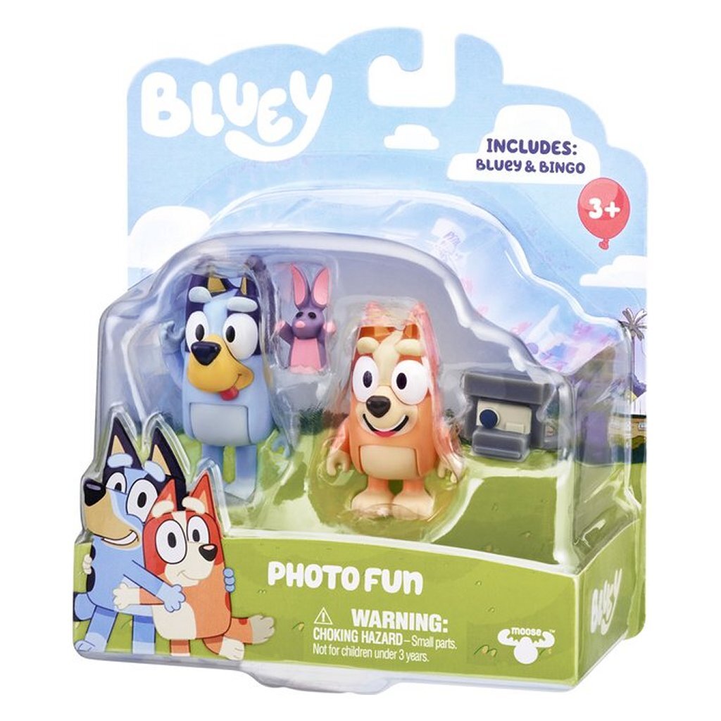 Spectron Bluey Bingo Play Figures, 2st.