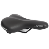 Edge fietszadel liberto - zwart (werkplaatsverpakking)