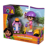 Dora de explorer spin master dora speelfigurenset met dora, tico en step - speelgoed.