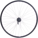 Shimano voorwiel 28 29 622x19c ryde andra 30 velg met fh-m525 naaf voor 6 bouts remschijf - zwart
