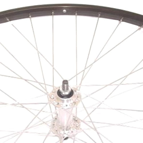 Tmf tormino fulfilment voorwiel 28 sp. alu sp13 trek basic zwart alu naaf v.as