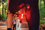 Trelock led verlichtingsset accu-voeding lighthammer ls 480 ls 740 bat.led light set ls 480 ls740 w.stop light