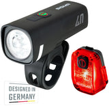 Sigma sport leuchten-set aura 40 hiro 10 sigma battery light set aura 40 + hiro 10