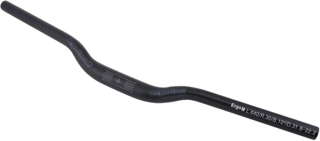 Ergotec stuur ergo m 31,8 640mm mat zwart