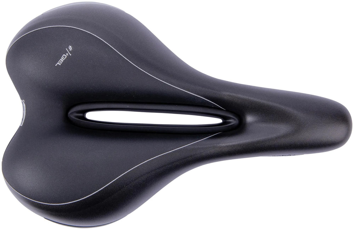Contec zadel elliptic + ct elliptic+ saddle trekking, men's black sil