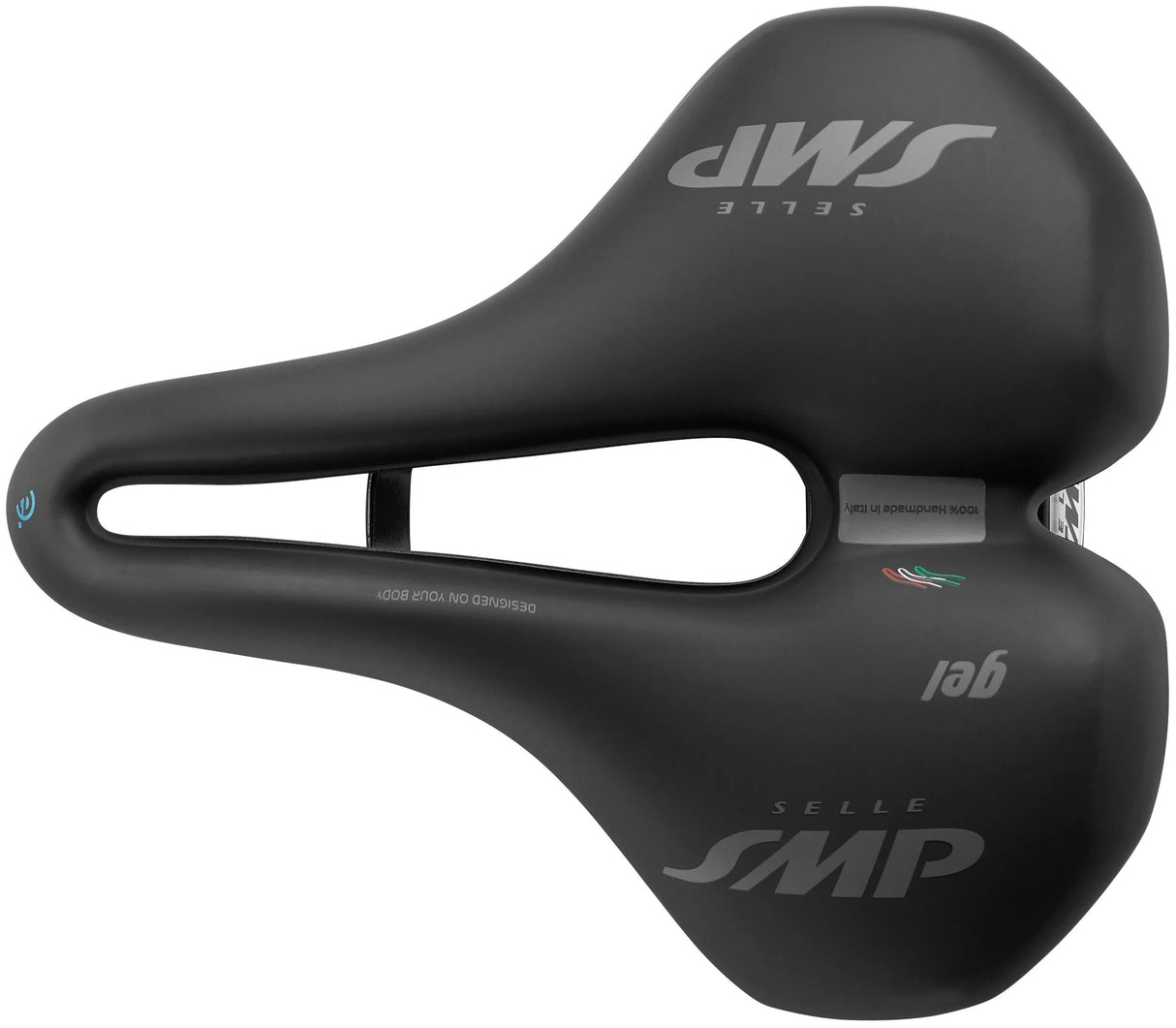 SMP Zadel E-city gel zwart
