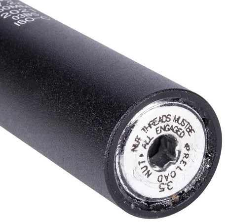 Contec geveerde zadelpen kano ct spring saddle post. ka 31.6 x 350 black