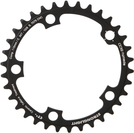 Stronglight kettingblad ct2 chain ring strongl. ct2 cd110mm f.campa10 36t