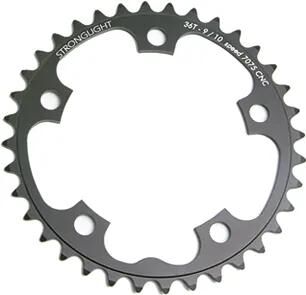 Stronglight kettingblad zircal 7075 t6 chain ring strongl.zircal 7075 t6 110mm 39t b