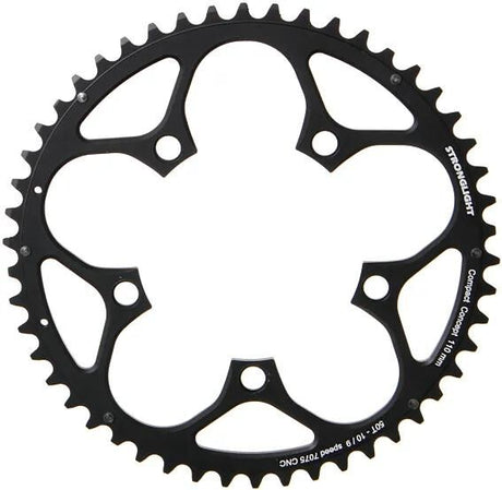 Stronglight kettingblad zircal 7075 t6 chain ring strongl.zircal 7075 t6 110mm 50t b