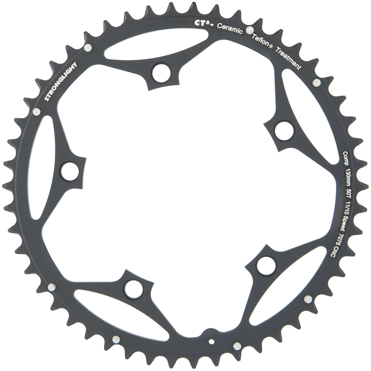 Stronglight kettingblad ct2 chain ring strongl.ct2 cd130mm 50t b