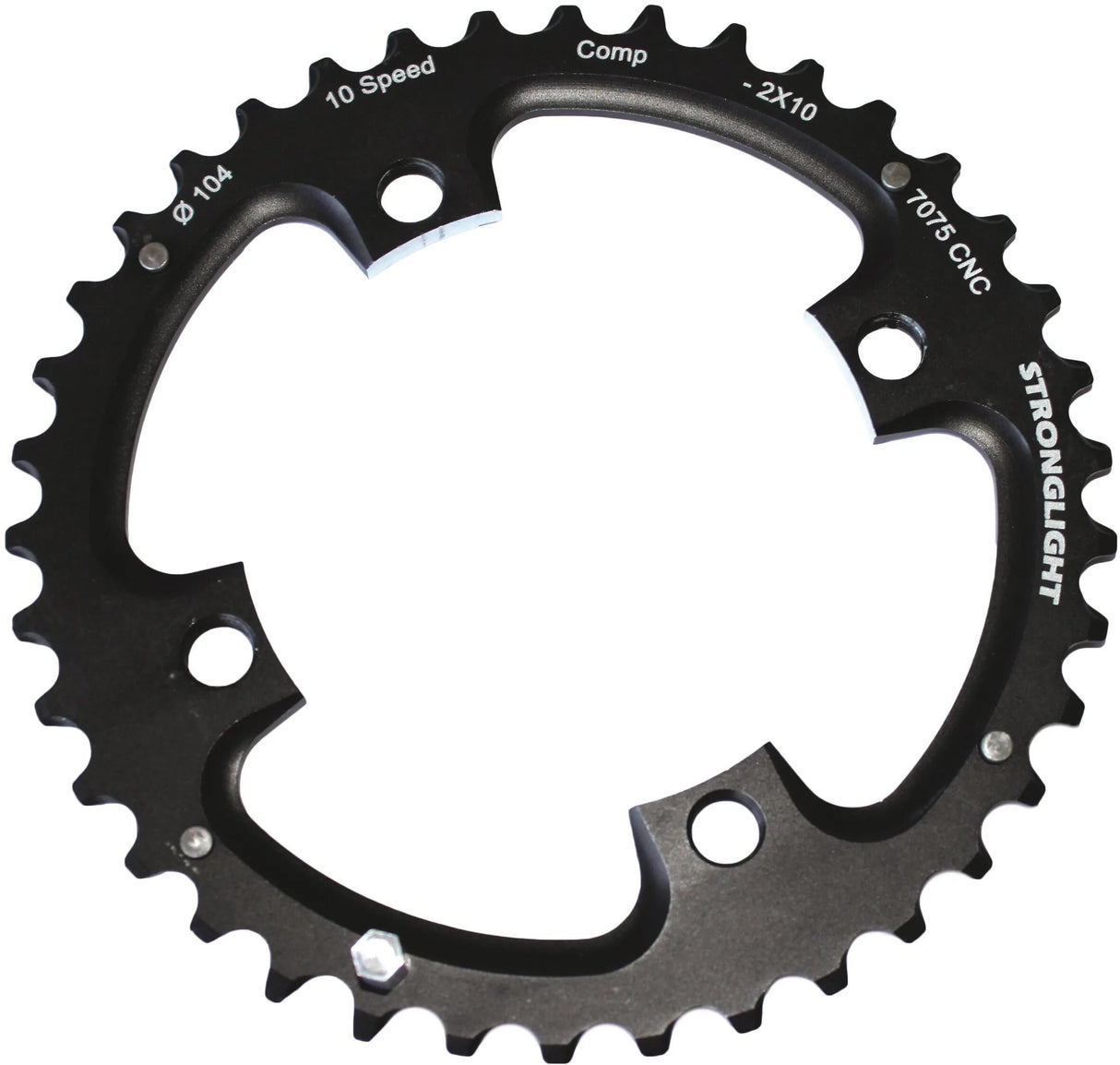 Stronglight kettingblad mtb chain ring strongl. mtb 40t alu black