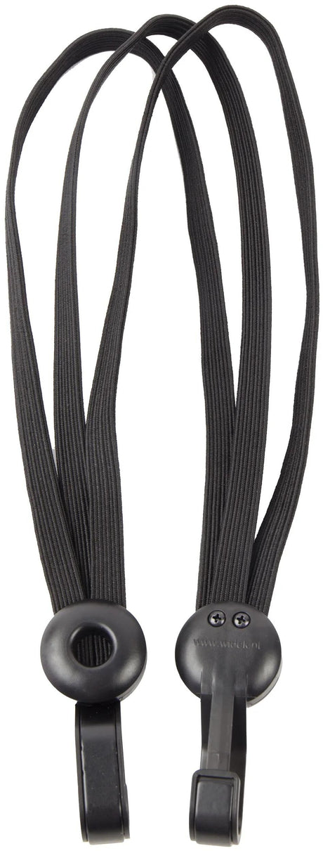 Widek triobinder eye met haak 3x12mm zwart zwart