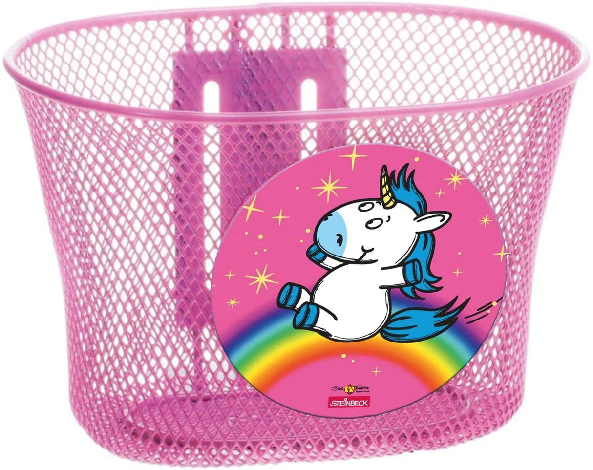 Bike fashion kinder fietsmand fr.basket unicorn