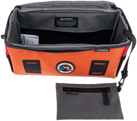 Contec lenkertasche urban nomad front 4.2 ct handlebar bag urban nomad front 4.2 orange pi