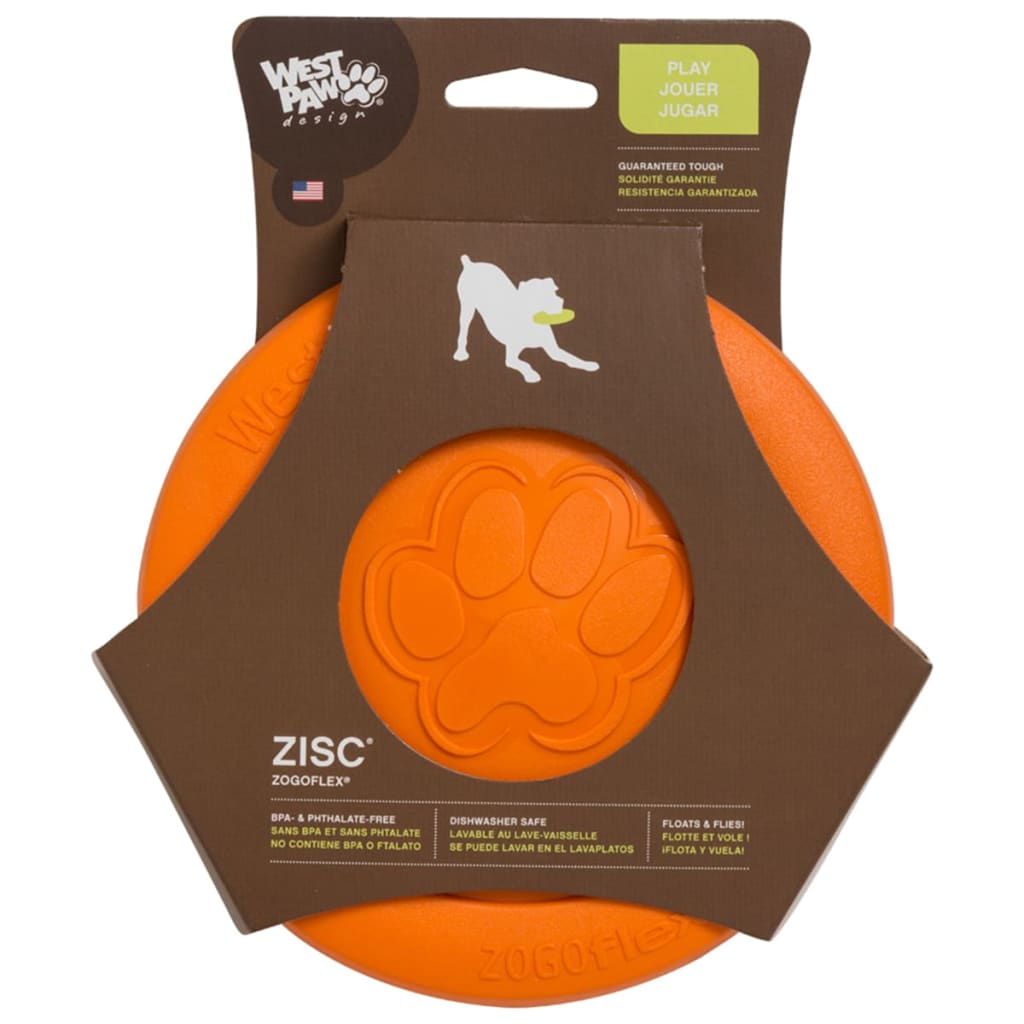 Zogoflex Zogoflex Hondfrisbee Zisc Orange Größe L 1937